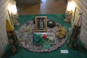 تزئینات سفره هفت‌سین زرتشتیان در موزه مارکار یزد